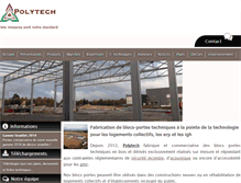 Tablet Screenshot of polytech-bp.fr